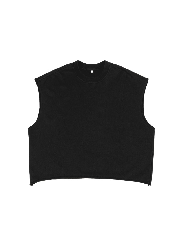French Terry Boxy Tank Top #RB0003 | TAPSTITCH